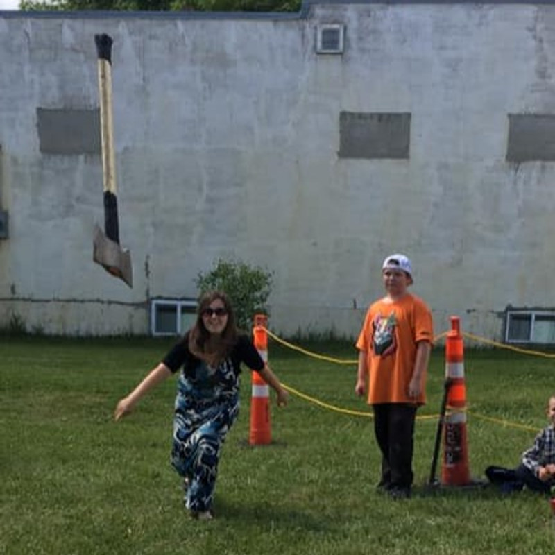 Jack Axe throwing event